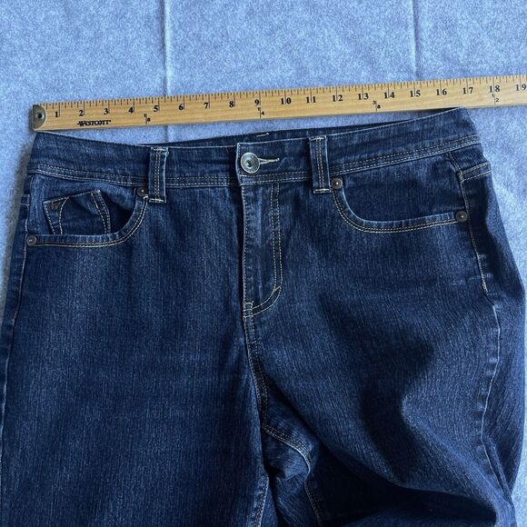 Gloria Vanderbilt Jeans Womens Size 12 Isabelle Flare Blue Classic - Picture 8 of 12